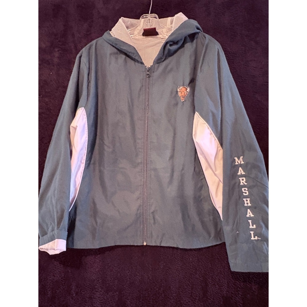 Red Oak Marshall Thundering Herd Windbreaker‎ Jacket Ladies XL